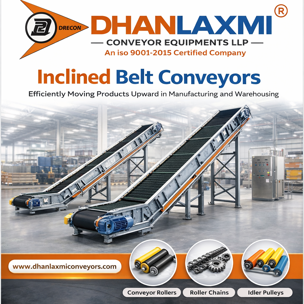 Inclined Belt Conveyors