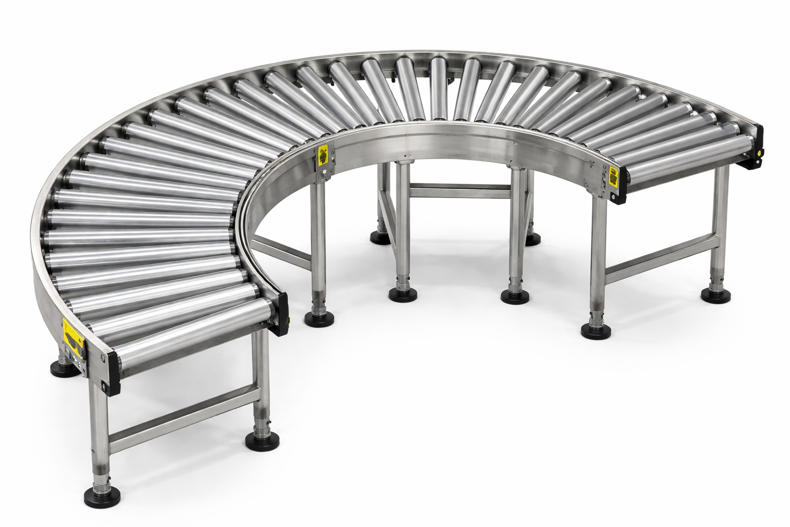 Curve Roller Conveyors